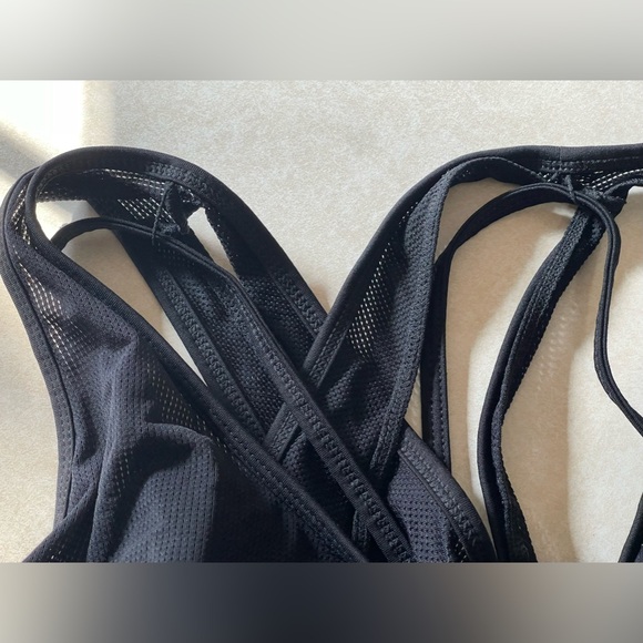 Fabletics Women’s Faye High Impact Stretch Wide Strap Black Sports Bra Size 1X - Picture 9 of 11